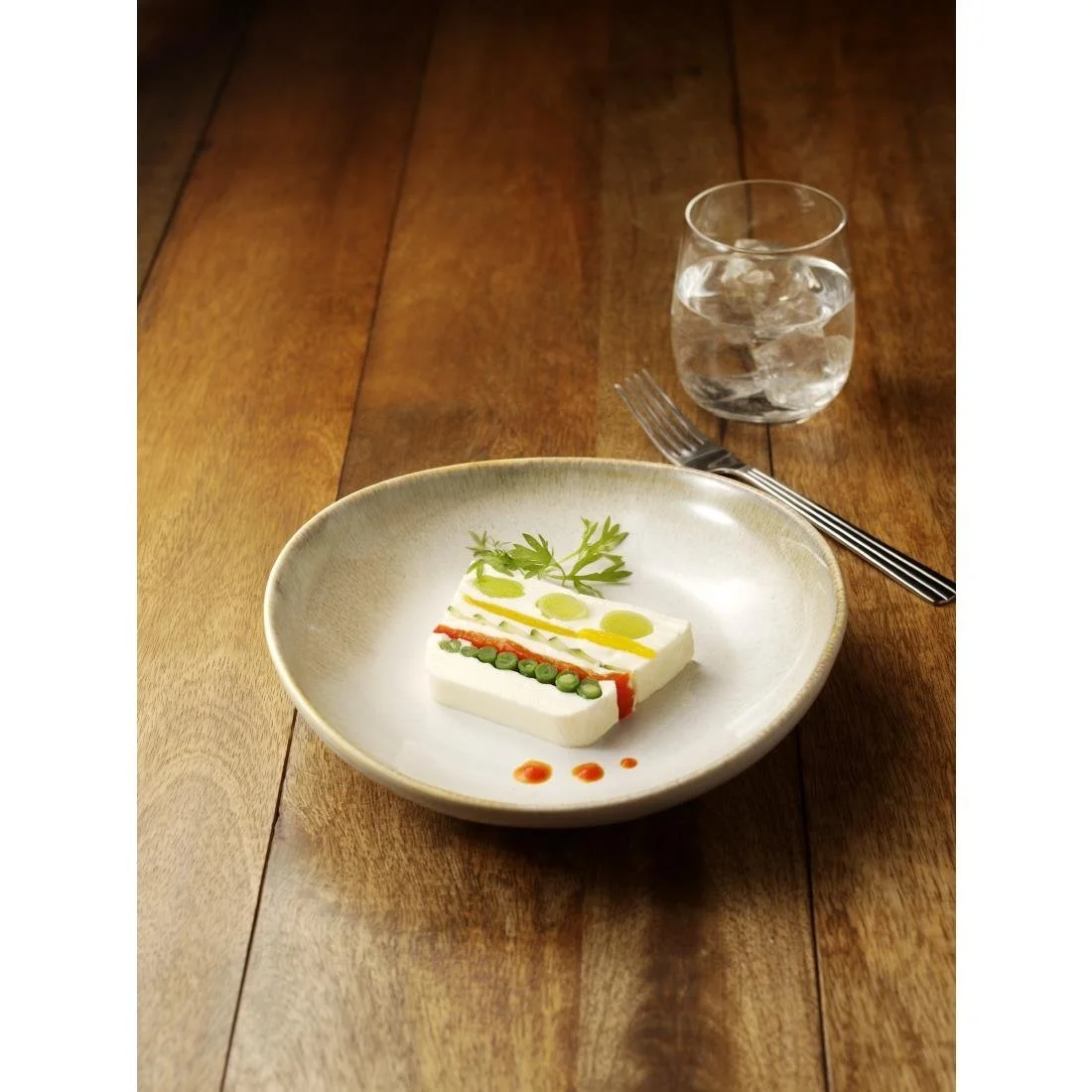 Olympia Birch Wide Bowls Taupe 208mm (6 Pack) - Image 5