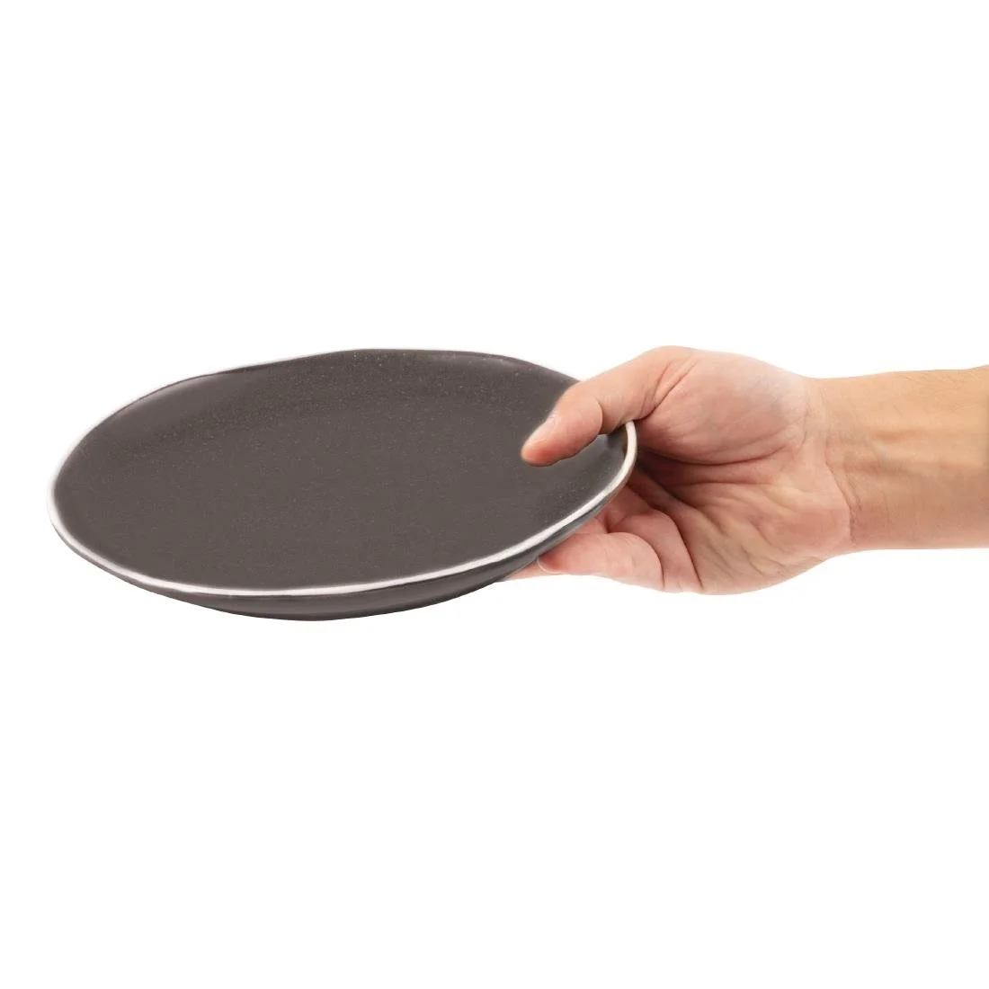 Olympia Chia Plates Charcoal 205mm (6 Pack) - Image 5