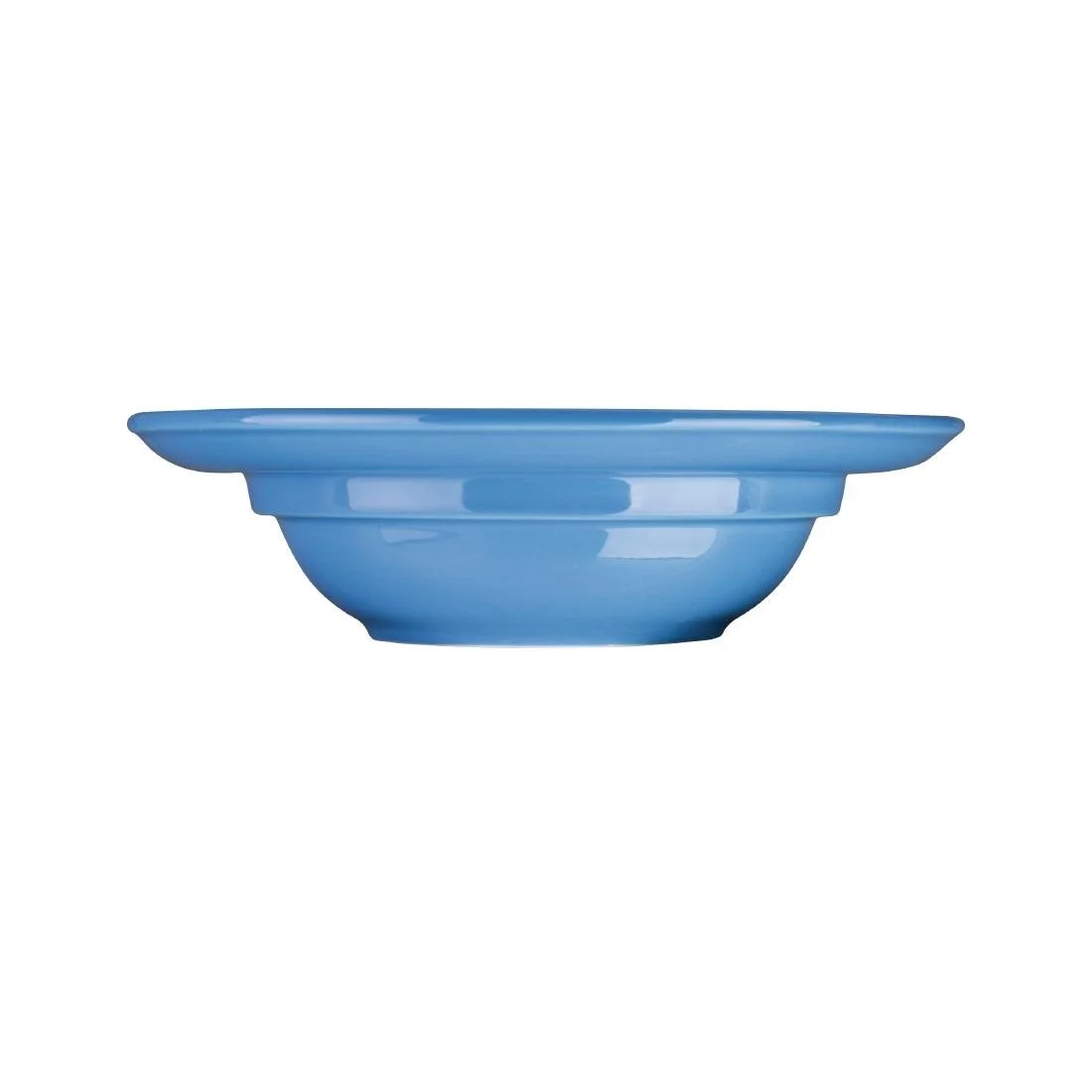 Olympia Heritage Raised Rim Bowls Blue 205mm (4 Pack) - Image 4