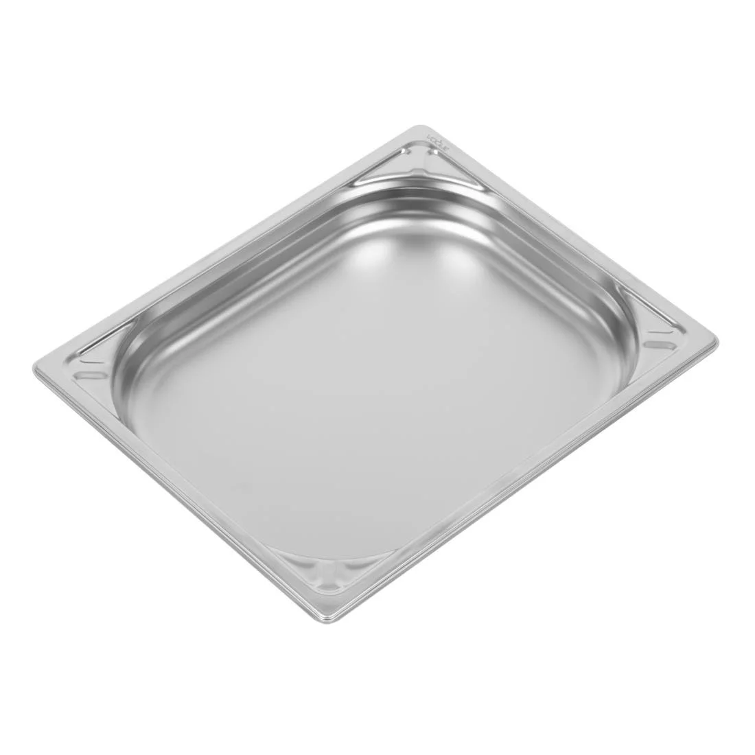 Vogue Heavy Duty Stainless Steel 1/2 Gastronorm Tray - Image 1