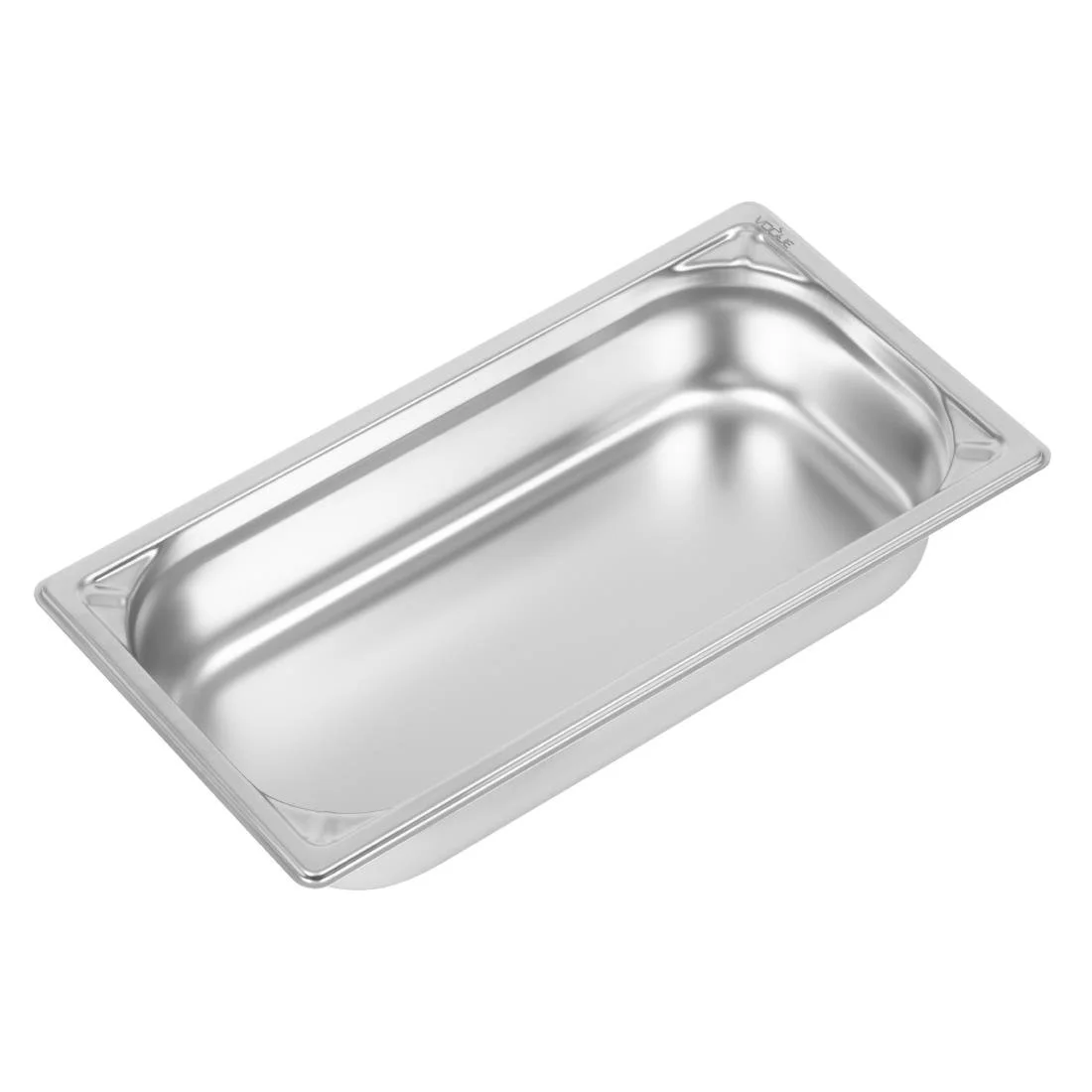 Vogue Heavy Duty Stainless Steel 1/3 Gastronorm Tray - Image 1