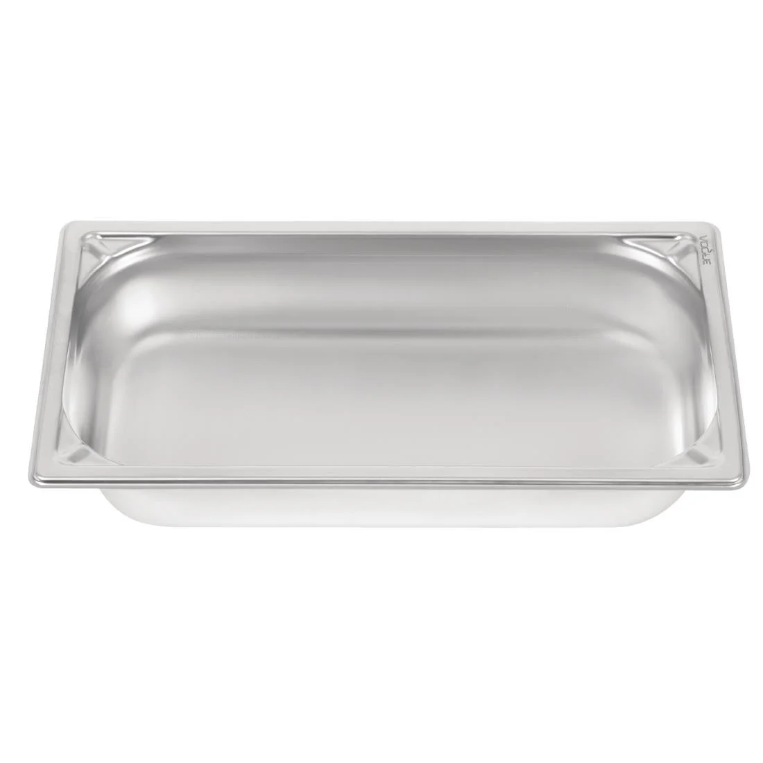 Vogue Heavy Duty Stainless Steel 1/3 Gastronorm Tray - Image 3