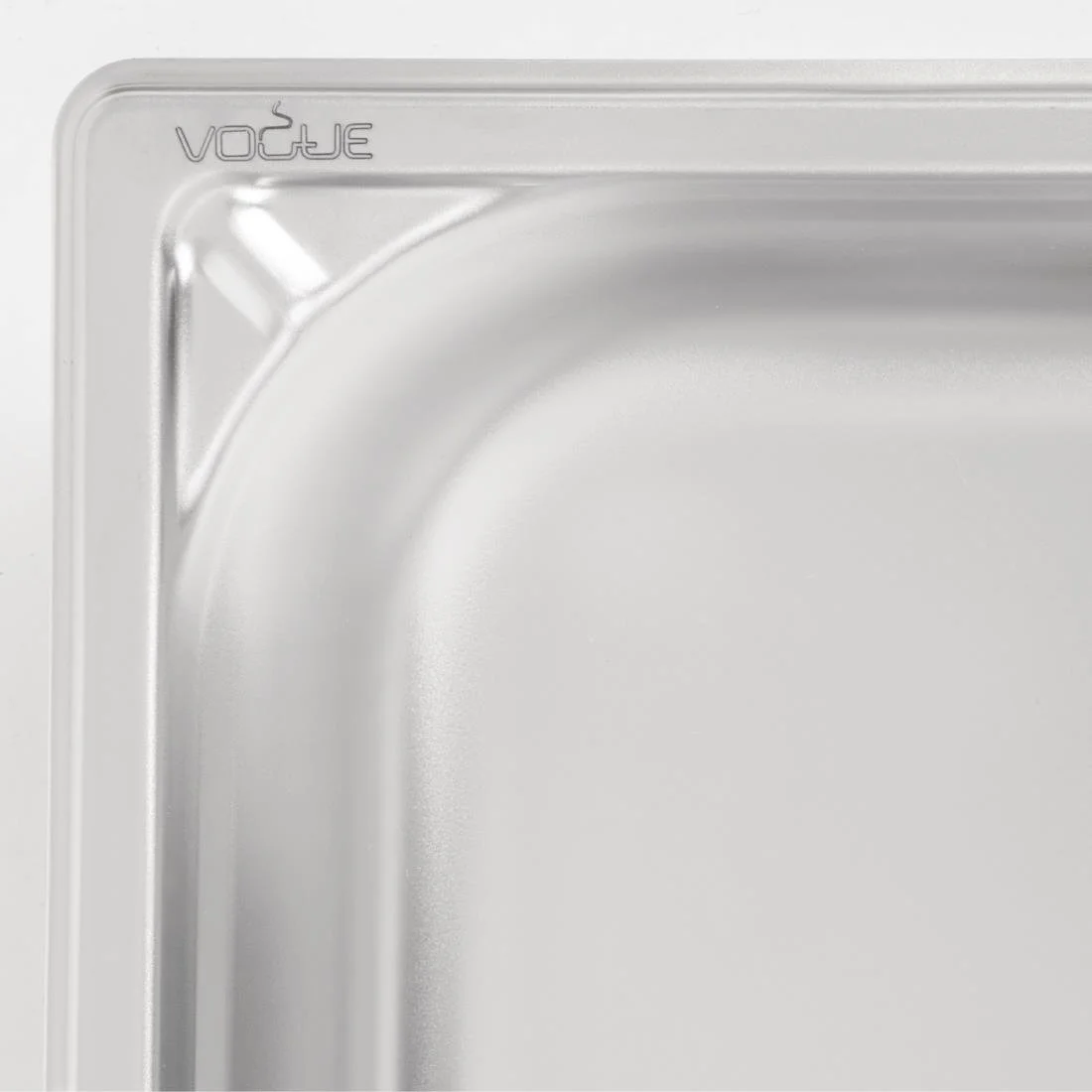 Vogue Heavy Duty Stainless Steel 1/3 Gastronorm Tray - Image 5