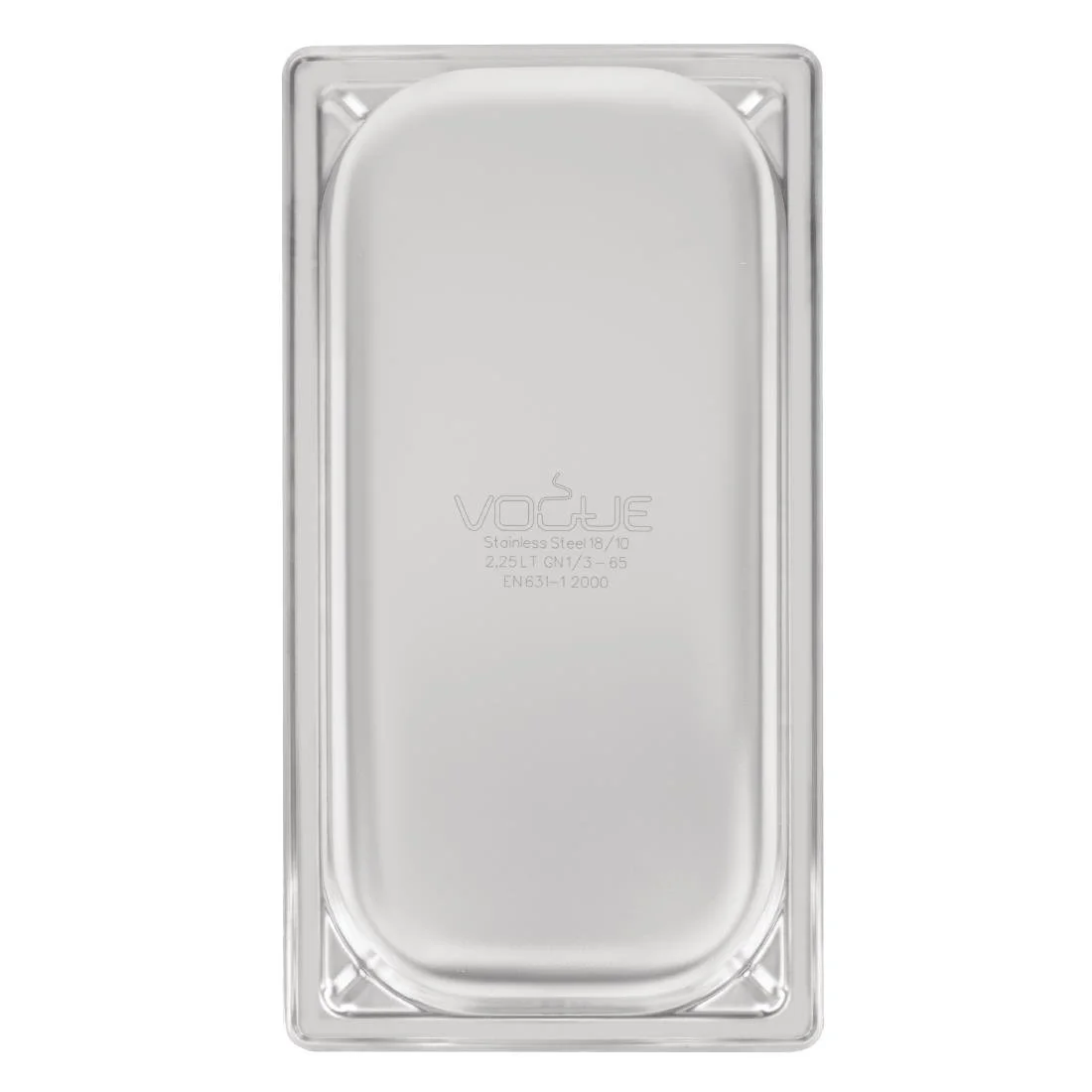 Vogue Heavy Duty Stainless Steel 1/3 Gastronorm Tray - Image 6