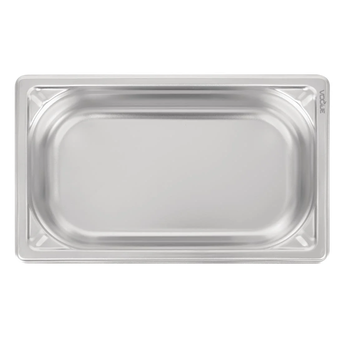 Vogue Heavy Duty Stainless Steel 1/4 Gastronorm Tray - Image 4