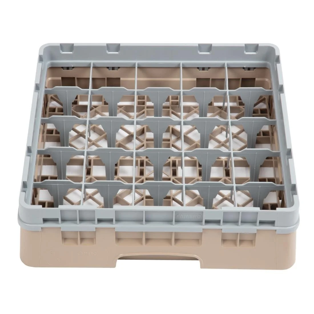 Cambro Camrack Beige 25 Compartments Max Glass Height 92mm - Image 2