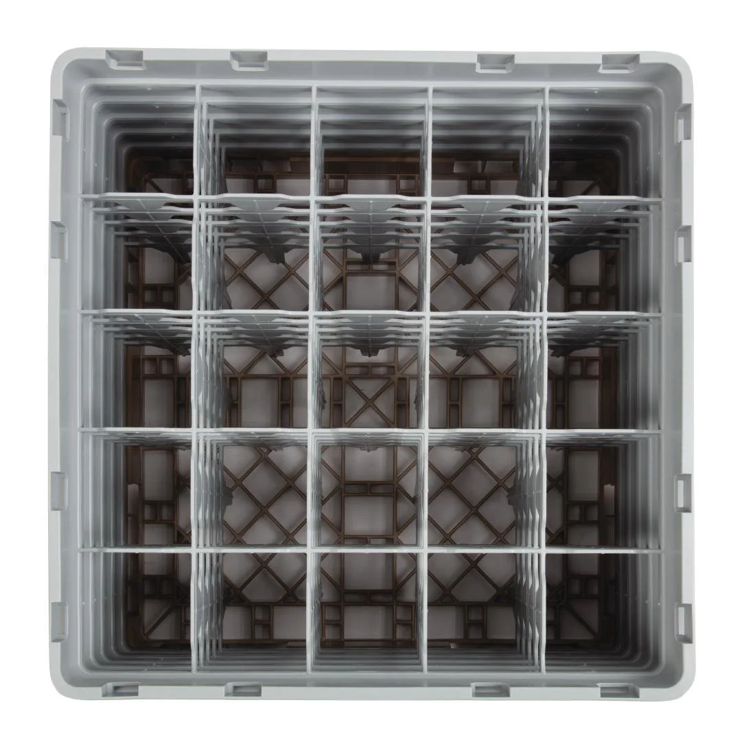 Cambro Camrack Beige 25 Compartments Max Glass Height 257mm - Image 4