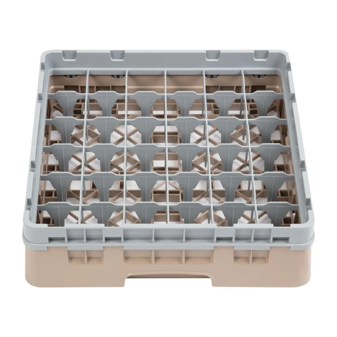 Cambro Camrack Beige 36 Compartments Max Glass Height 92mm - Image 2