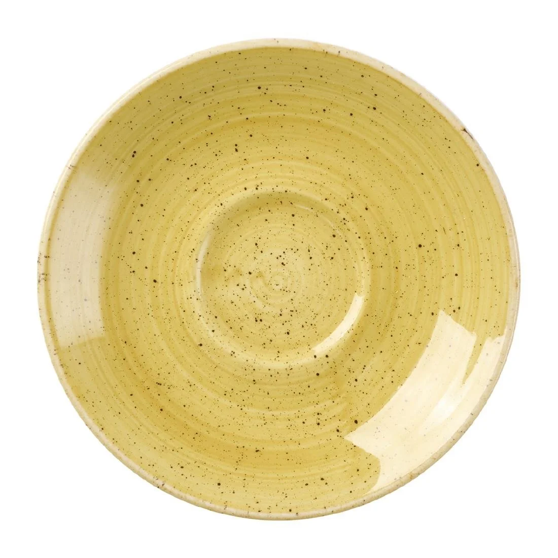 Churchill Stonecast Mustard Seed Saucers 118mm (12 Pack) - Image 1