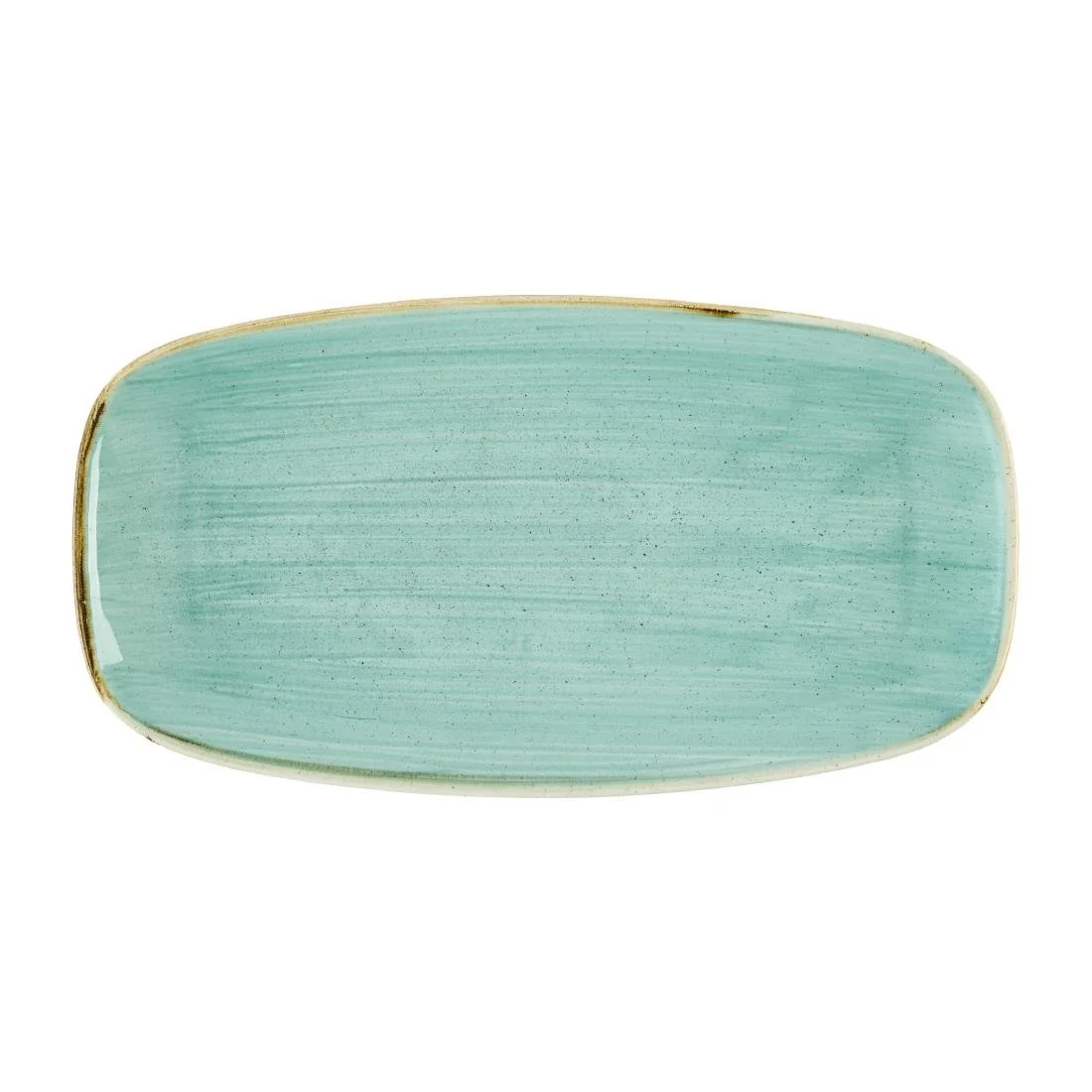 Churchill Stonecast Mint Chefs' Oblong Plates No. 4 355x 189mm (6 Pack) - Image 1