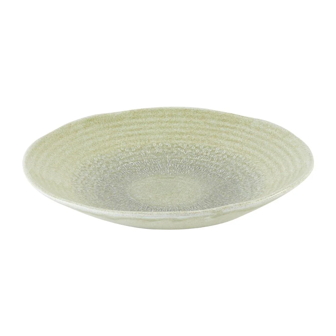 Dudson Harvest Grain Organic Coupe Bowls Speckled Green 250mm (12 Pack) - Image 2