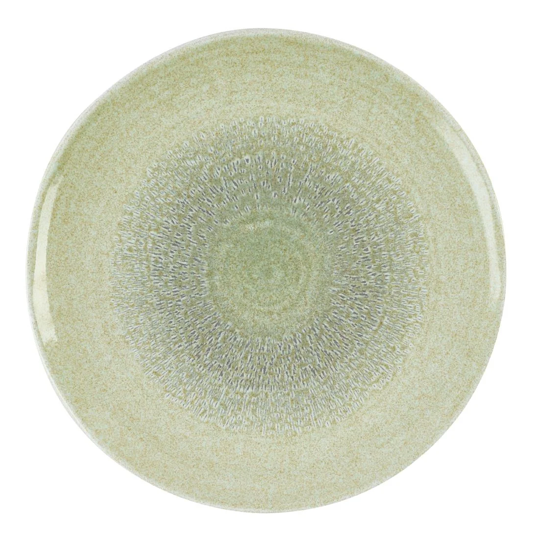 Dudson Harvest Grain Speckled Green Organic Coupe Bowl 150mm (12 Pack) - Image 2