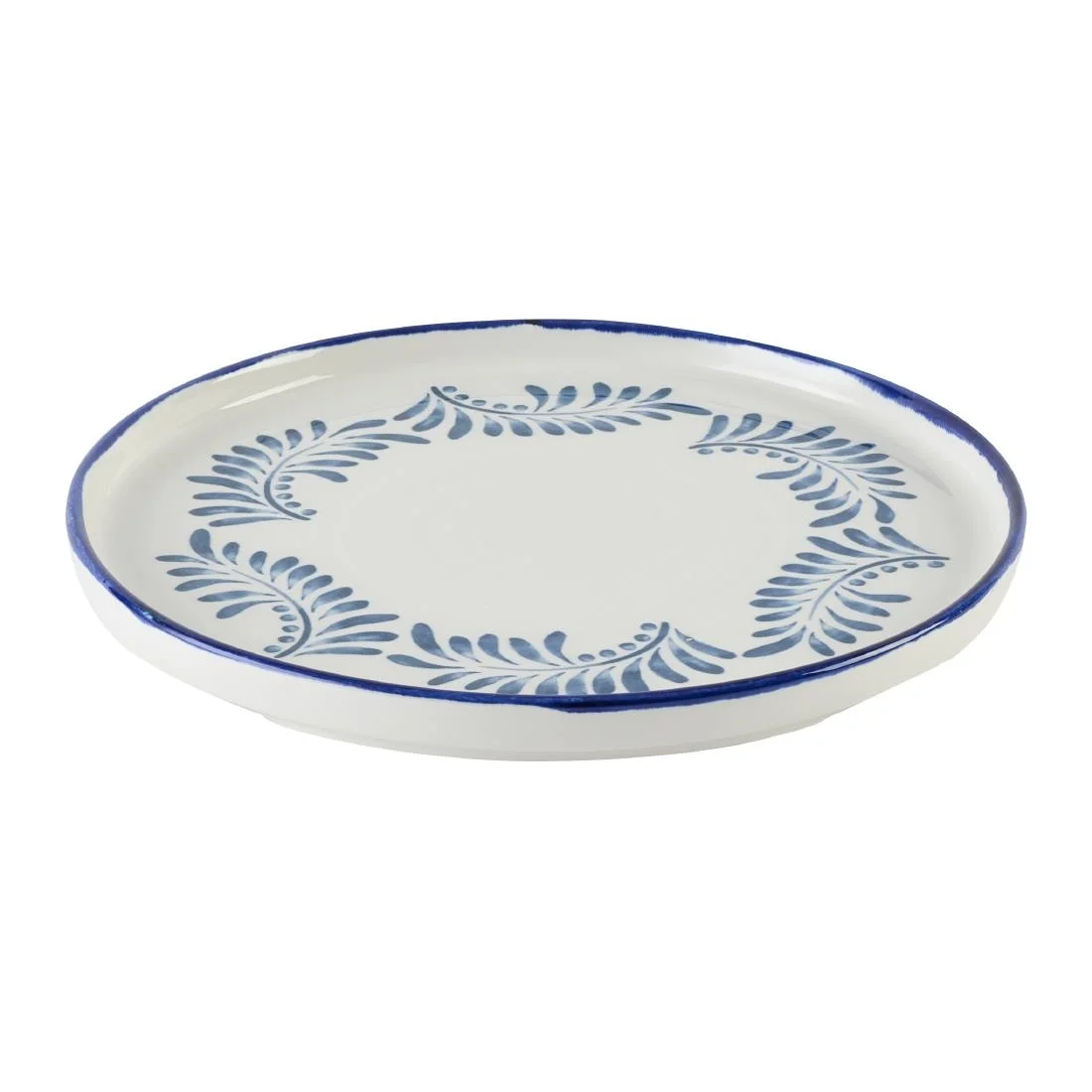 Dudson Harvest Mediterranean Terracotta Round Walled Plates 260mm (6 Pack) - Image 1