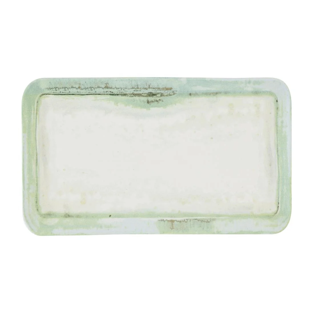 Dudson The Maker's Collection Finca Flint Rectangular Plates 270x160mm (12 Pack) - Image 1