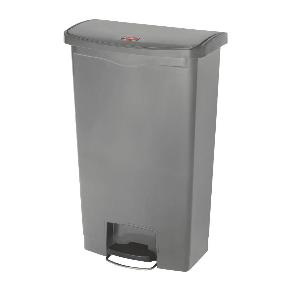 Rubbermaid Slim Jim Front Step-On Pedal Bin Grey 68Ltr - Image 2