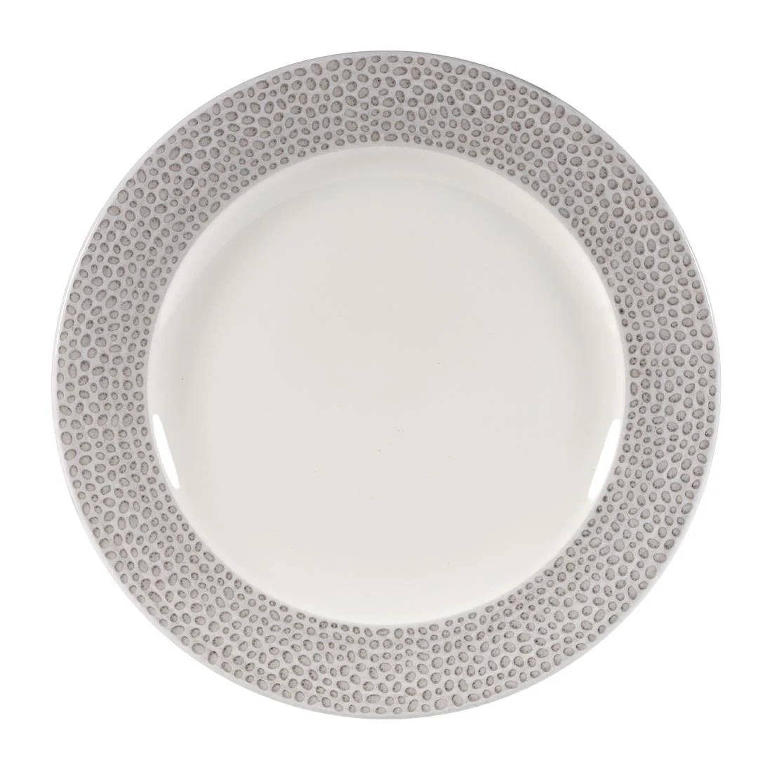 Churchill Isla Plates Shale Grey 210mm (12 Pack) - Image 1