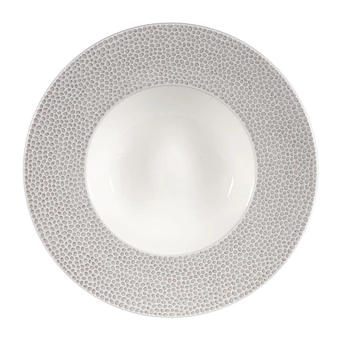 Churchill Isla Wide Rim Bowls Shale Grey 240mm (12 Pack) - Image 1