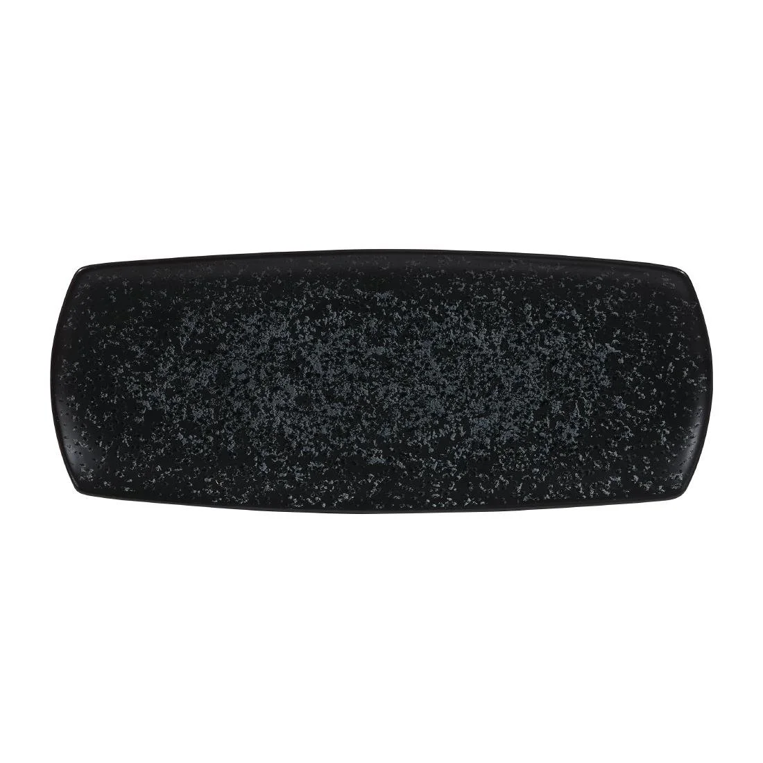 Churchill Menu Shades Caldera Ash Rectangular Plates 140mm (6 Pack) - Image 1