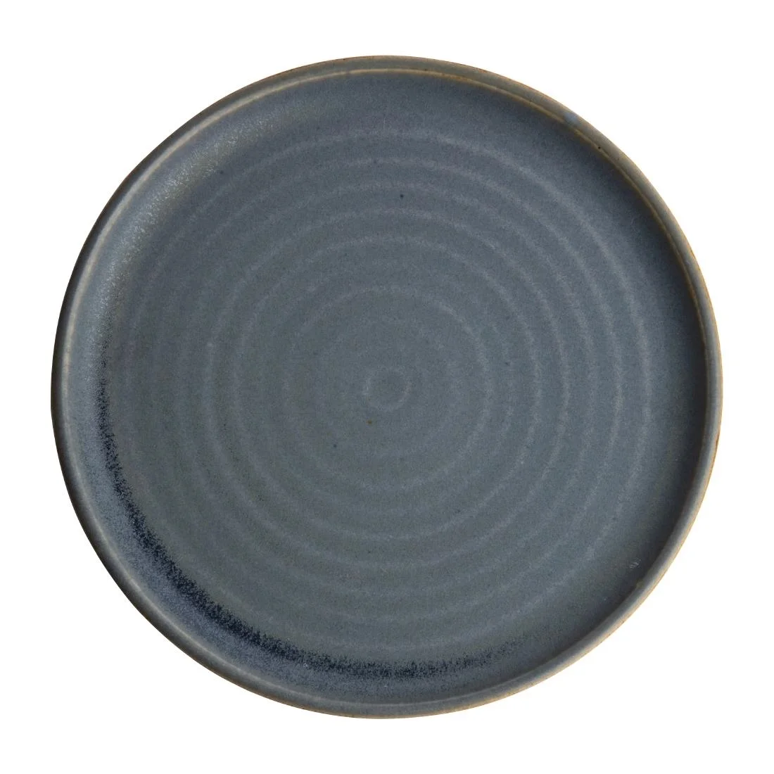 Olympia Canvas Small Rim Plates Blue Granite 265mm (6 Pack) - Image 1