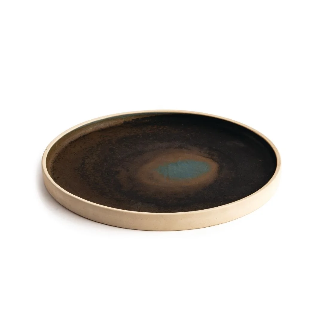 Olympia Canvas Flat Plates Green Verdigris 250mm (6 Pack) - Image 3