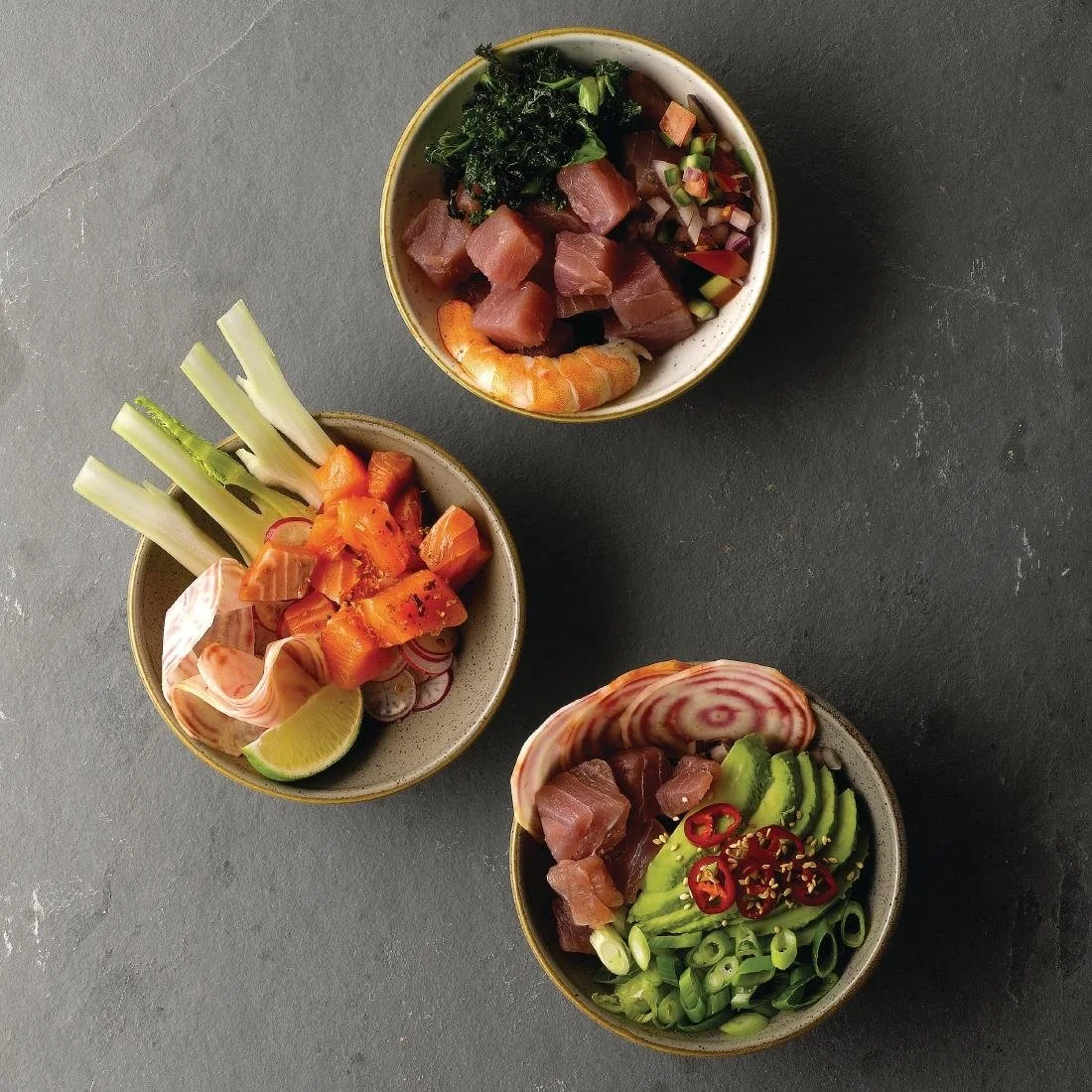 Churchill Stonecast Shallow Bowls Grey 9oz 130mm (12 Pack) - Image 2