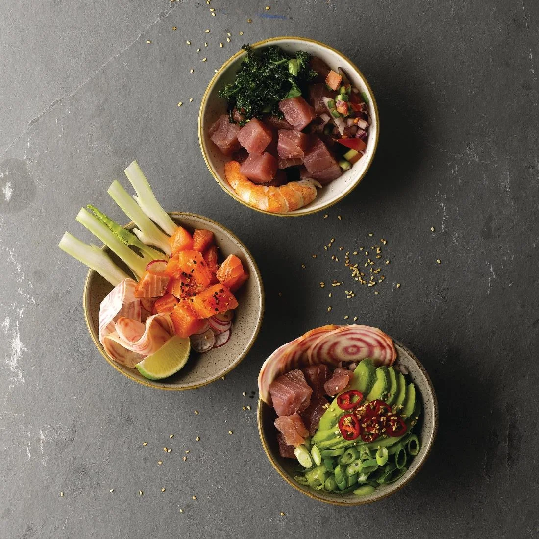 Churchill Stonecast Shallow Bowls Grey 7oz 116mm (12 Pack) - Image 3