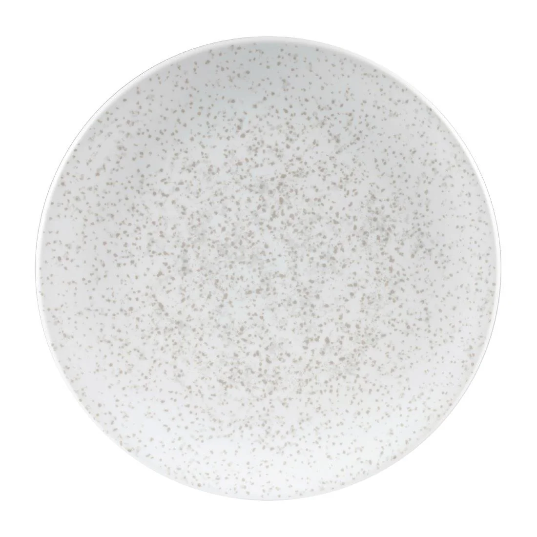 Churchill Menu Shades Caldera Coupe Plates Chalk White 270mm (6 Pack) - Image 1