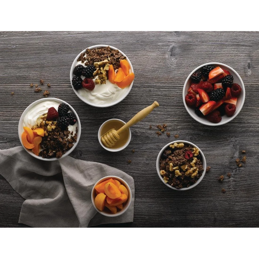 Churchill Profile Dip Pots White 2oz 70mm (12 Pack) - Image 4