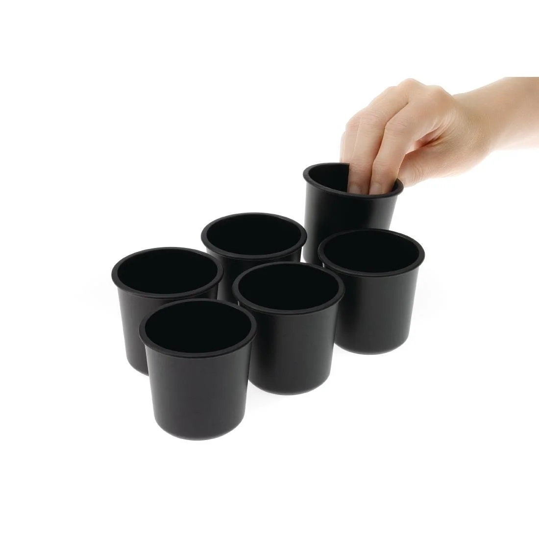 Matfer Bourgeat Exoglass Dariole Mould 55mm (6 Pack) - Image 2