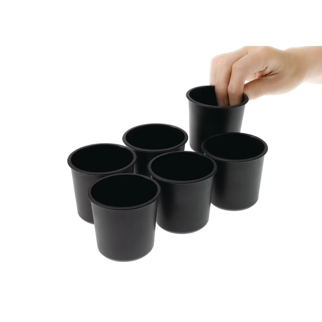 Matfer Bourgeat Exoglass Dariole Mould 60mm (6 Pack) - Image 2