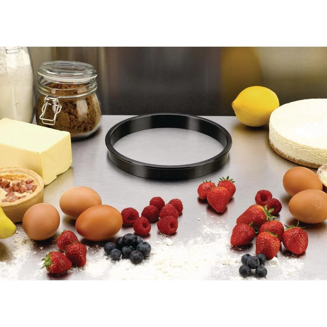 Matfer Bourgeat Exoglass Tart Ring 25mm (H) - Image 3