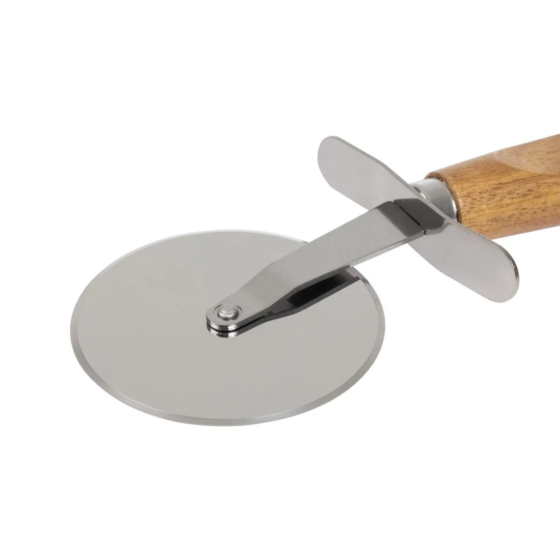 Kitchen Craft Italian Wood Handled Pizza Wheel 2.5" - Image 2