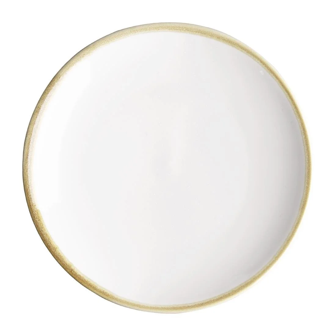 Olympia Kiln Round Coupe Plates Chalk 180mm (6 Pack) - Image 1