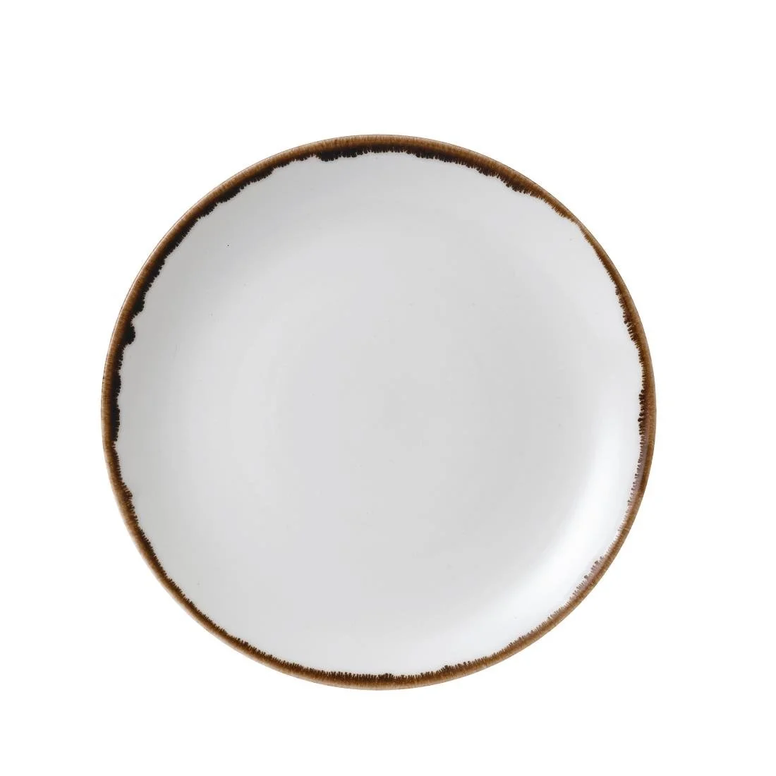 Dudson Harvest Evolve Coupe Plates Natural 217mm (12 Pack)