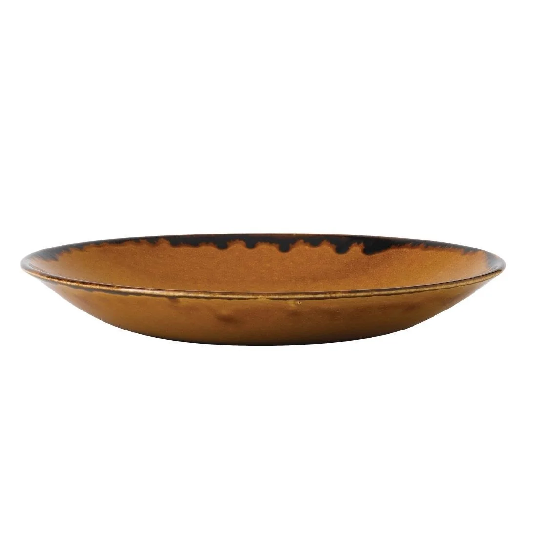 Dudson Harvest Deep Coupe Plates Brown 281mm (12 Pack) - Image 2