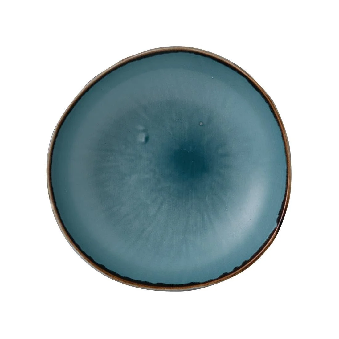 Dudson Harvest Trace Organic Bowls Blue 253mm (12 Pack) - Image 1