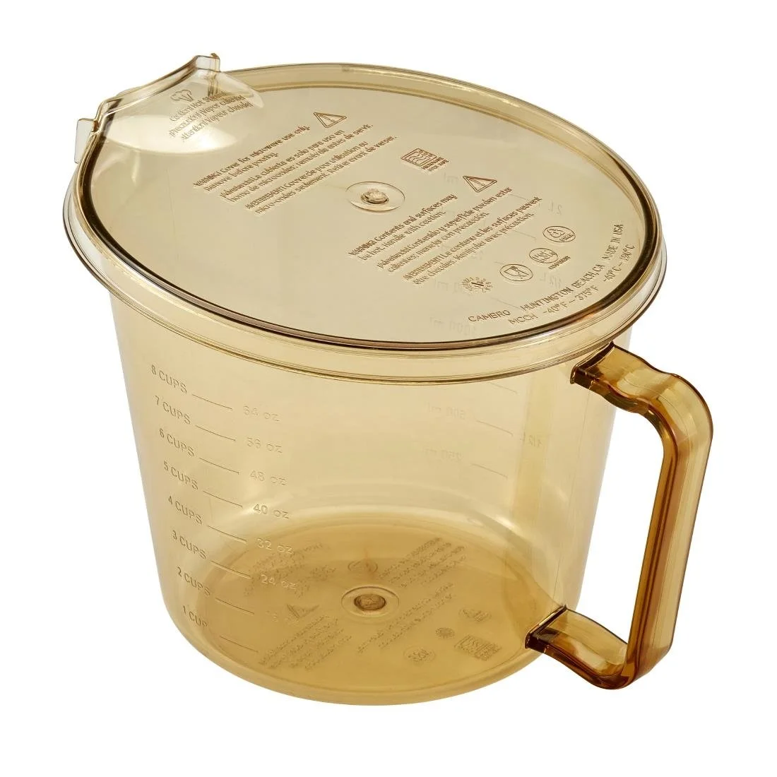 Cambro High Heat Measuring Jug Universal Lid - Image 3