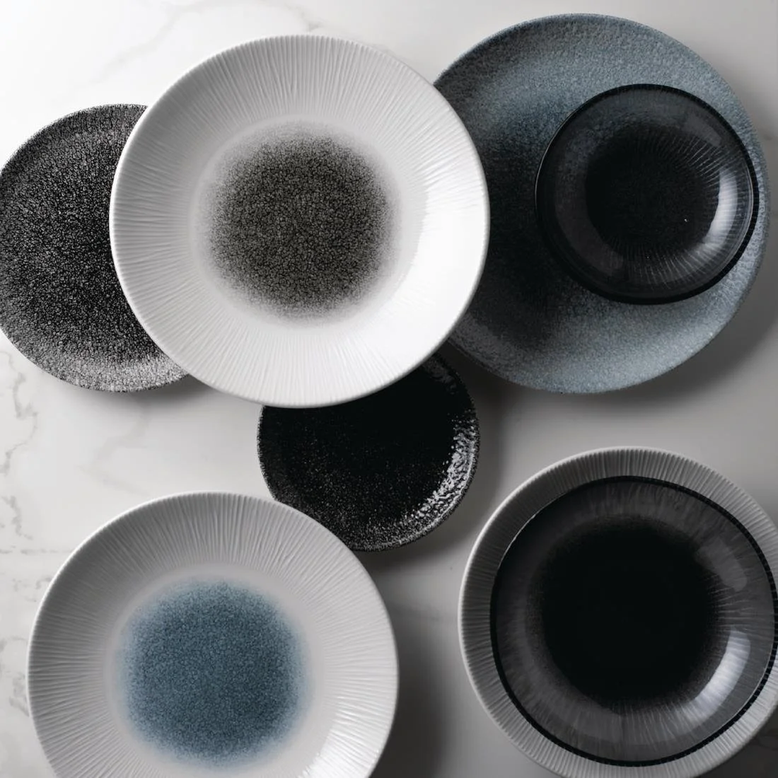 Churchill Bamboo Organic Glasses Bowls Dusk 215mm (6 Pack) - Image 2