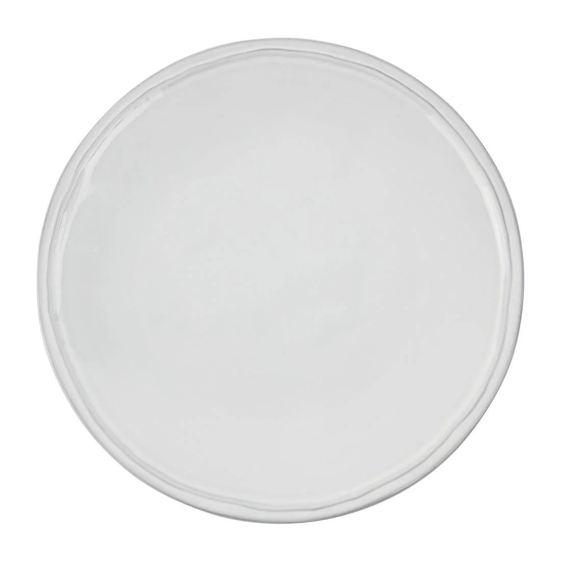 Olympia Raw Recycled Clay Coupe Plates White 220mm (6 Pack) - Image 1