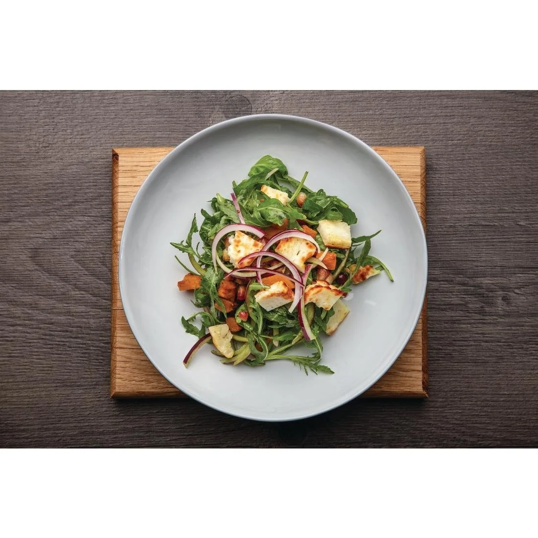 Olympia Raw Recycled Clay Coupe Bowls White 230mm (6 Pack) - Image 4