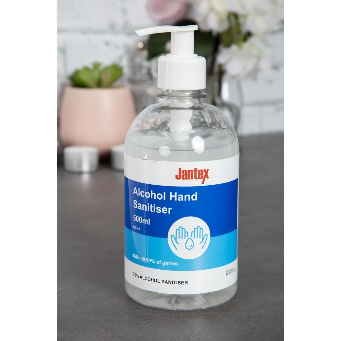Jantex 70% Alcohol Hand Sanitiser 500ml - Image 5