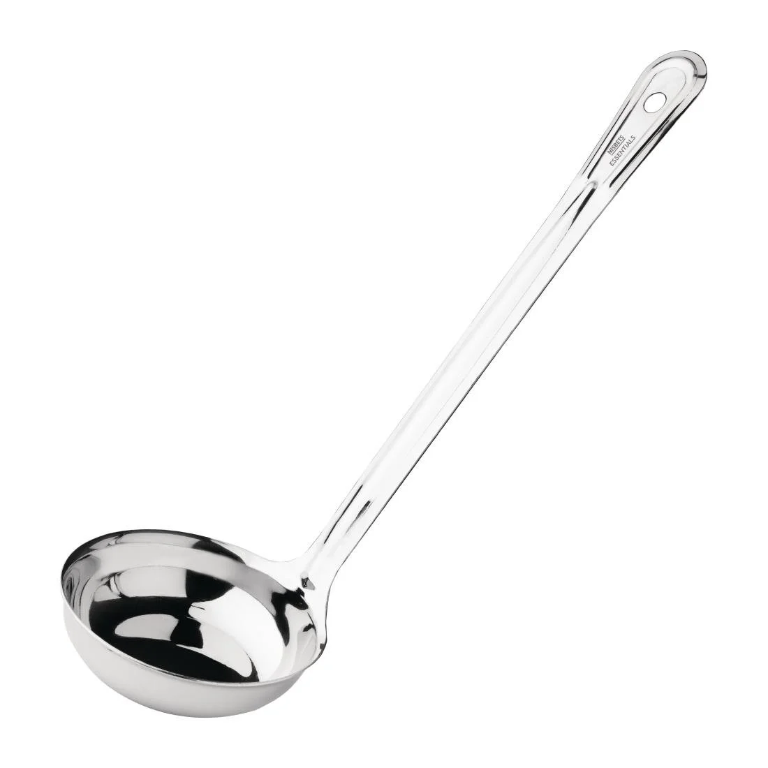 Nisbets Essentials Stainless Steel Plain Ladle 120ml - Image 1