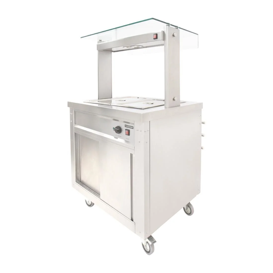 Parry Flexi-Serve Hot Cupboard with Heated Bain Marie - Image 3