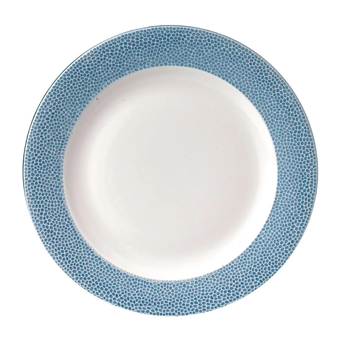 Churchill Isla Spinwash Profile Wide Rim Plates Ocean Blue 305mm (12 Pack)