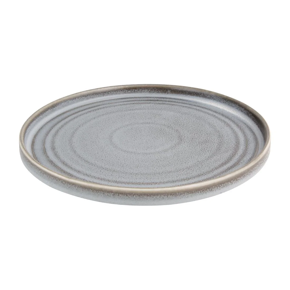 Olympia Cavolo Flat Round Plates Charcoal Dusk 270mm (4 Pack) - Image 5