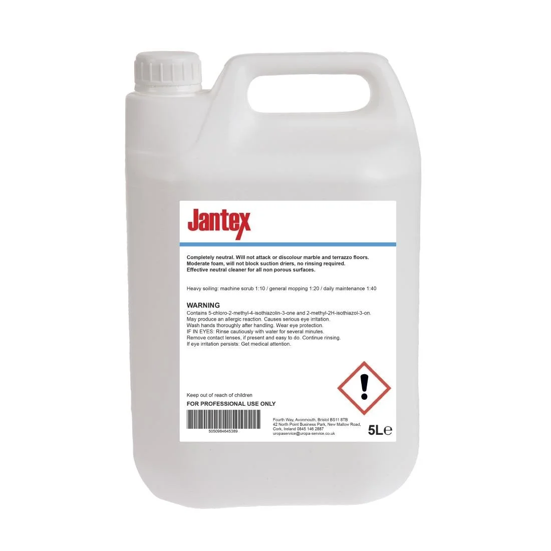 Jantex Stone and Terrazzo Floor Cleaner Concentrate 5Ltr - Image 2