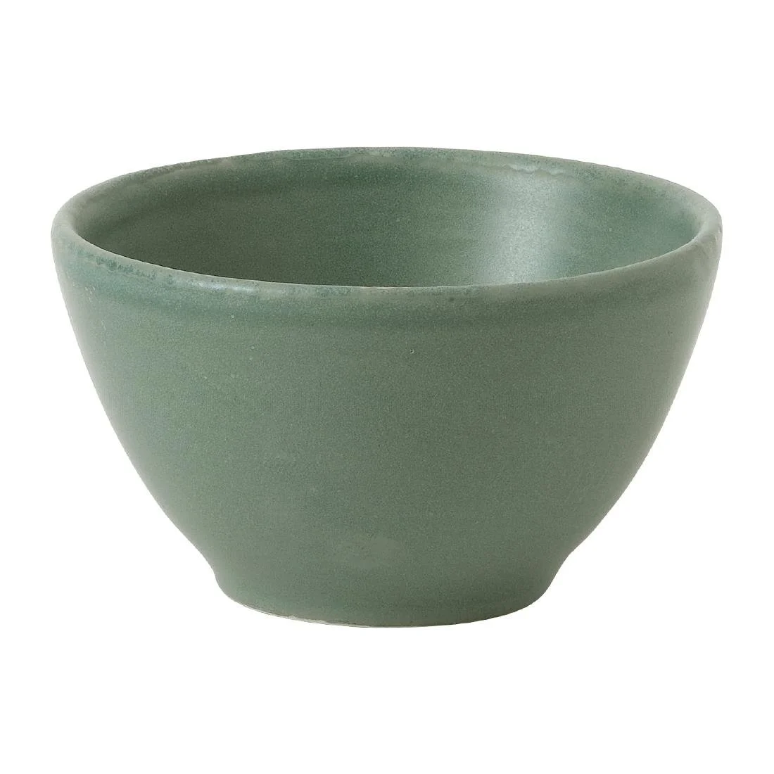 Churchill Super Vitrified Nourish Andorra Green Dip Pots 85mm (12 Pack) - Image 1