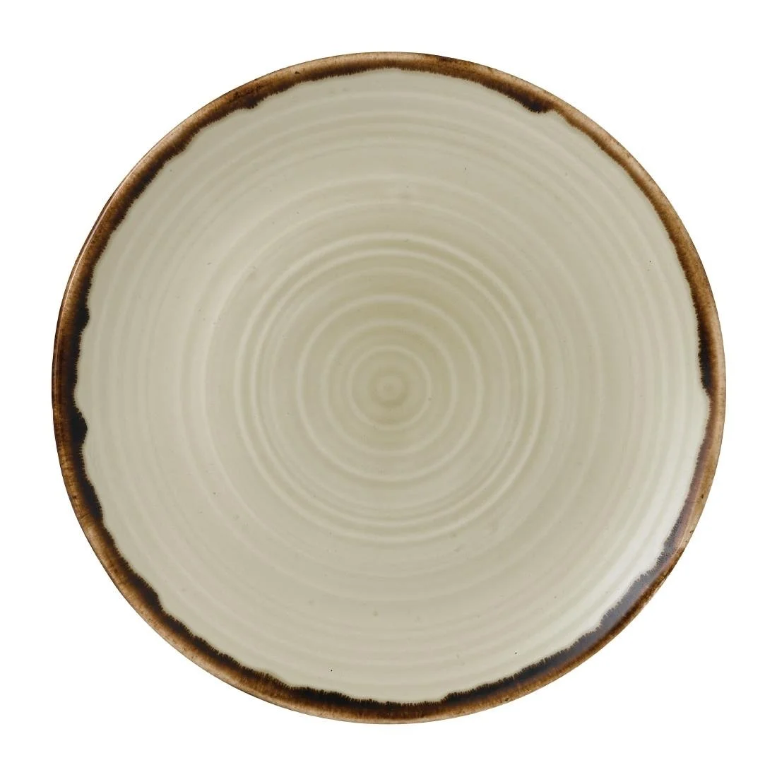 Dudson Harvest Coupe Plates Linen 275mm (12 Pack) - Image 1