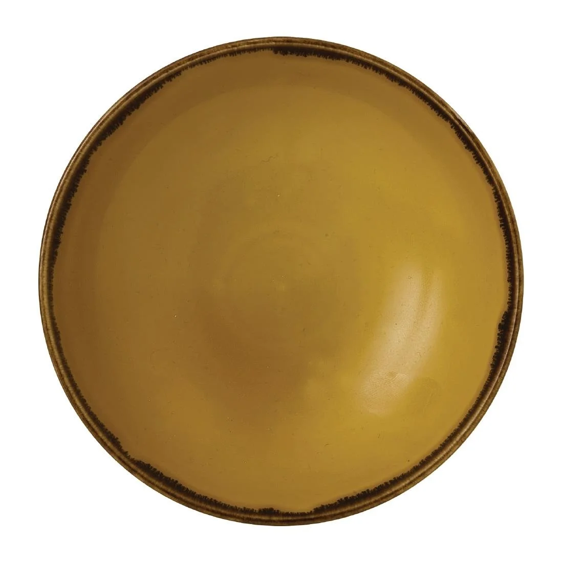 Dudson Harvest Coupe Bowls Mustard 182mm (12 Pack) - Image 1