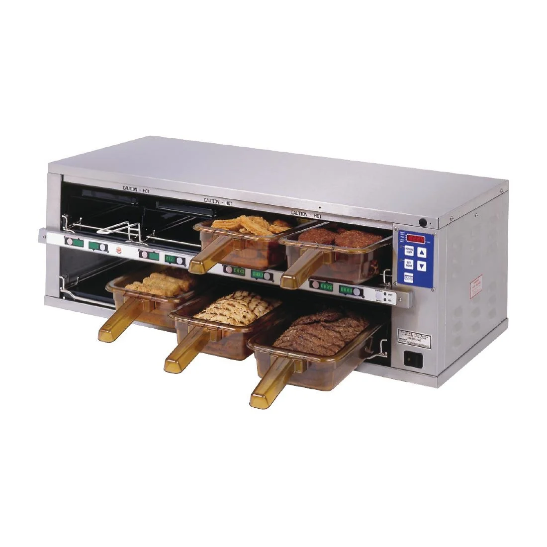 Prince Castle MenuTrak Dedicated Hot Holding Bin DHB2PT-33CGB - Image 1